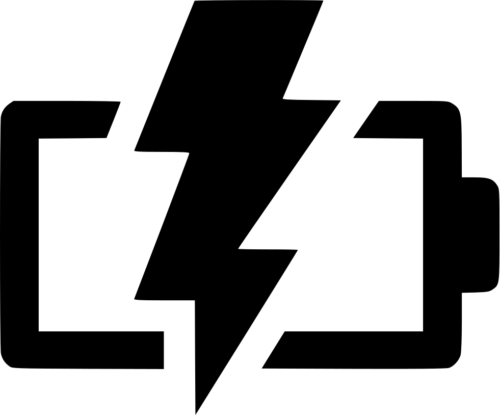 Electric Charge Symbol Graphic PNG image