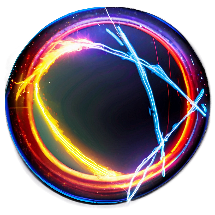 Electric Circle Glow Png Ncr57 PNG image