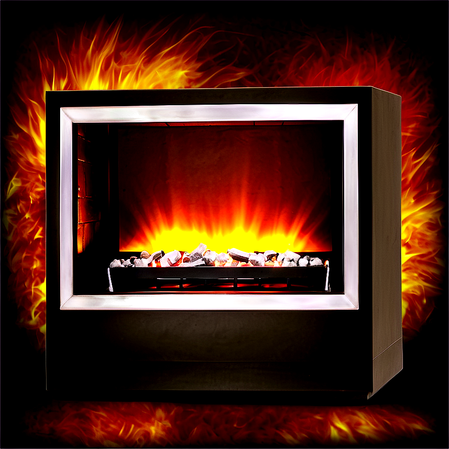 Electric Fireplace Png 06202024 PNG image