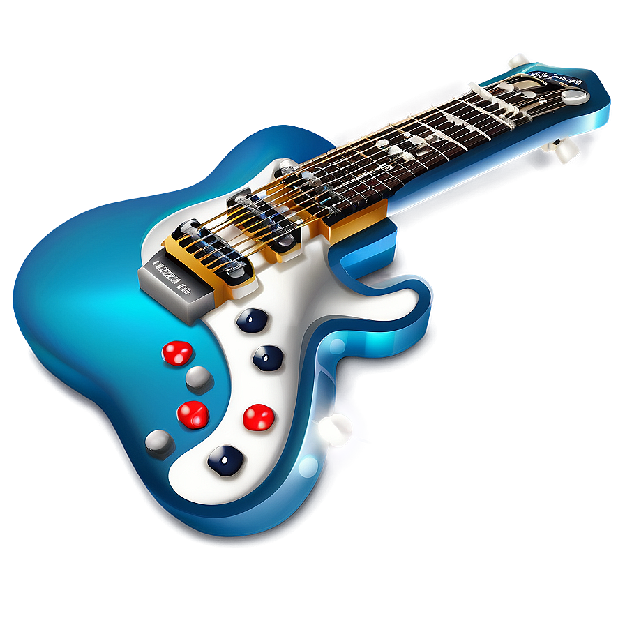 Electric Guitar Emoji Png Hlp59 PNG image