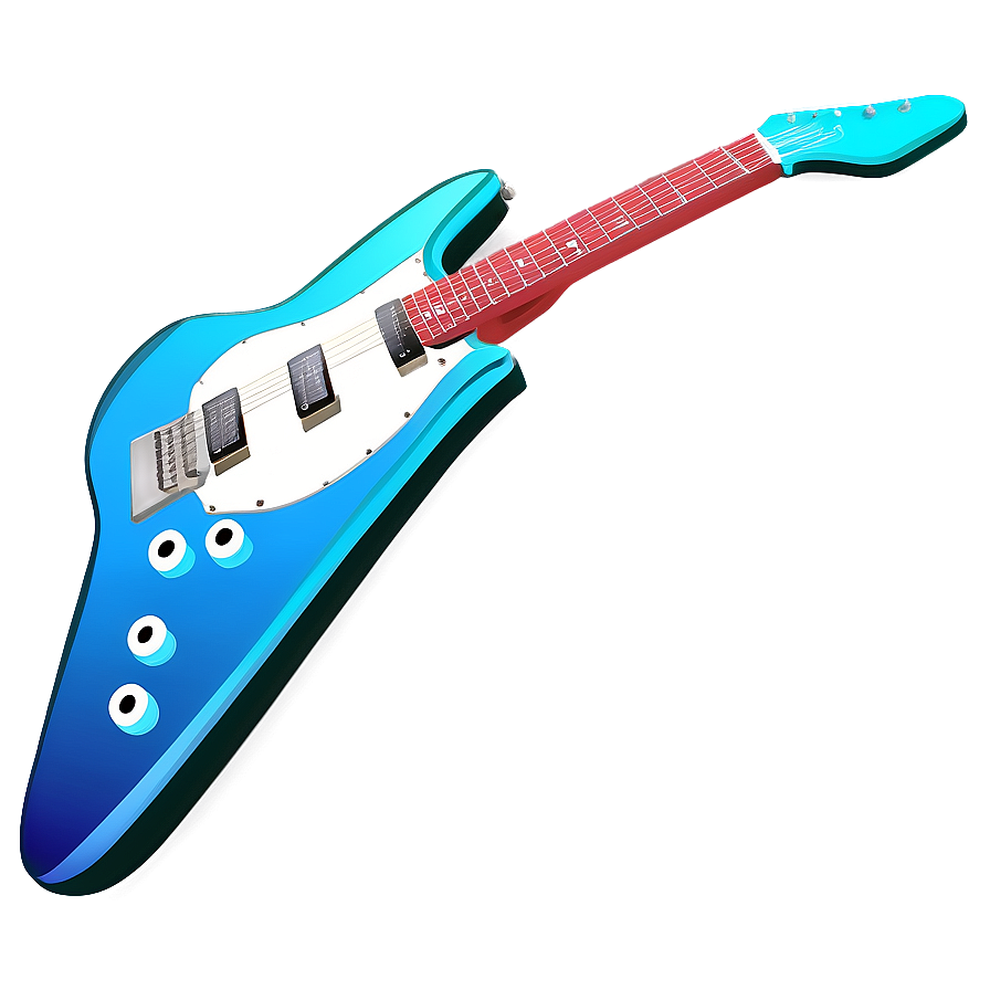 Electric Guitar Graphic Png Mmr PNG image