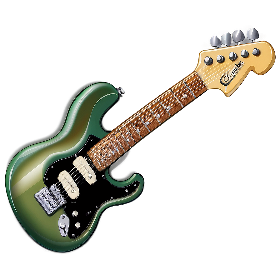 Electric Guitar Graphic Png Wqa PNG image