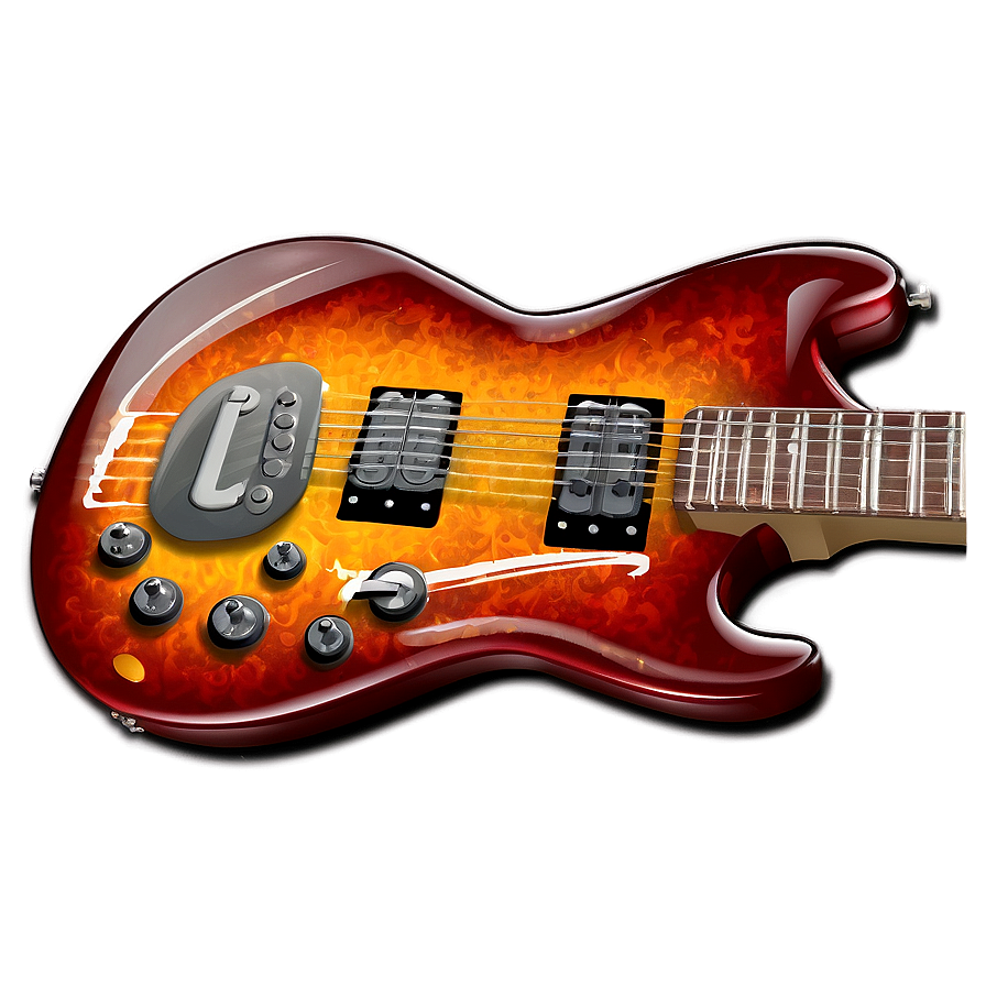 Electric Guitar Icon Png 05252024 PNG image