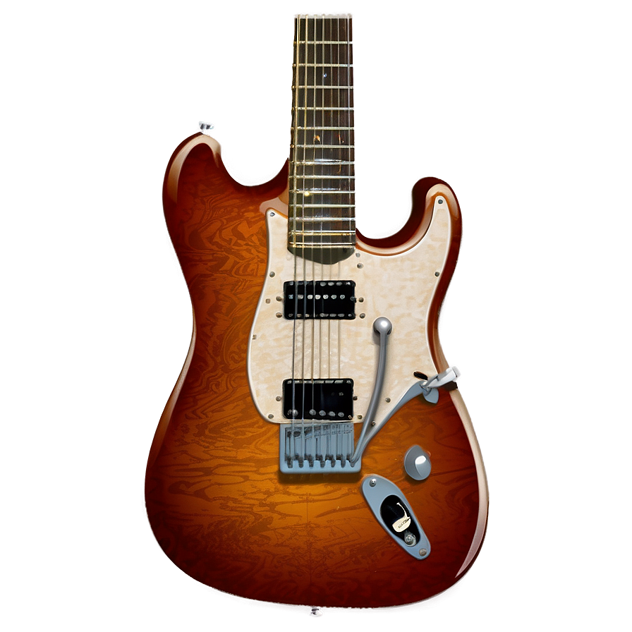 Electric Guitar Sketch Png 05252024 PNG image