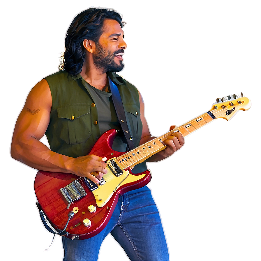 Electric Guitar Solo Png 05252024 PNG image