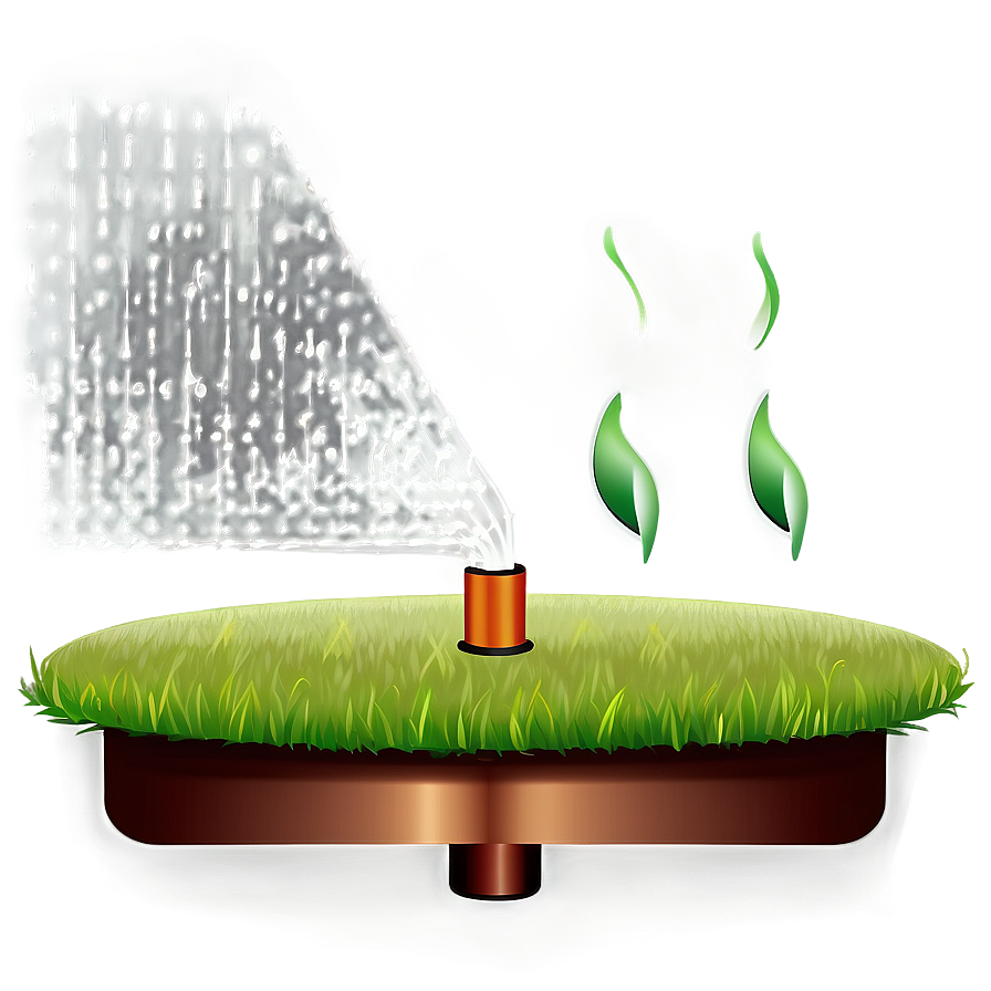 Electric Lawn Sprinkler Png 06262024 PNG image