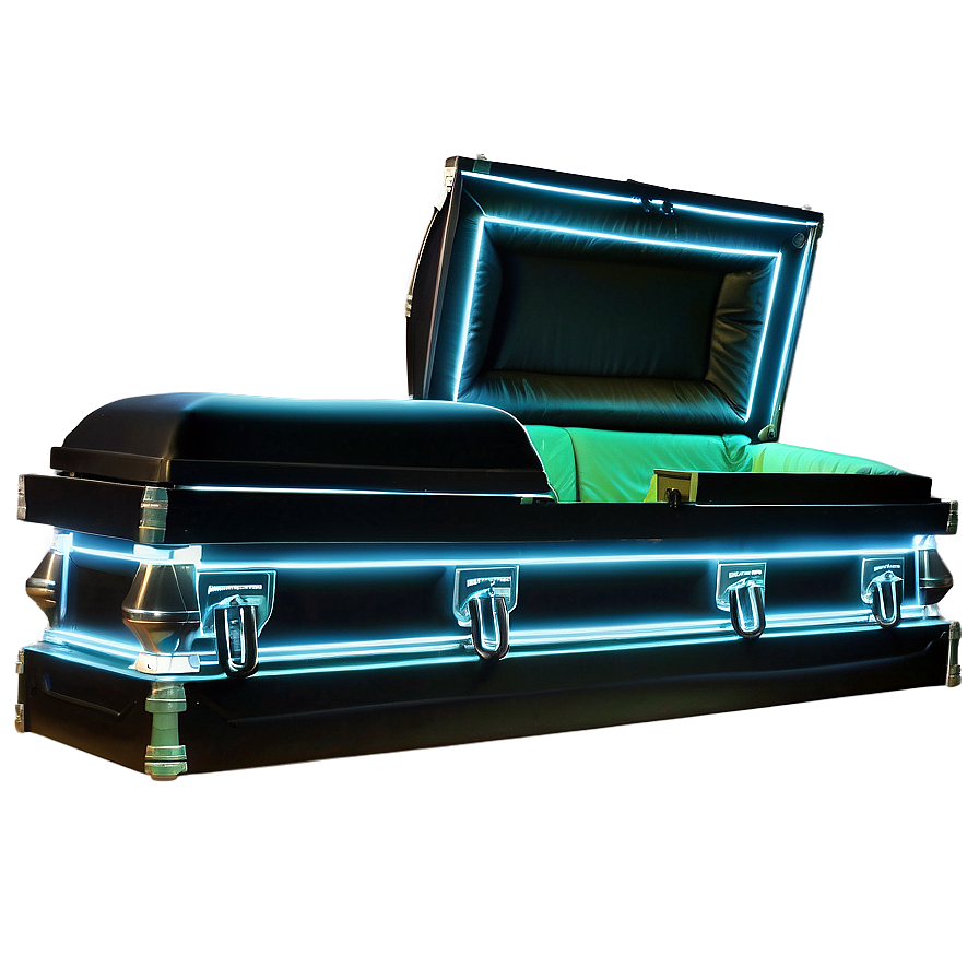 Electric Open Coffin Png 06282024 PNG image