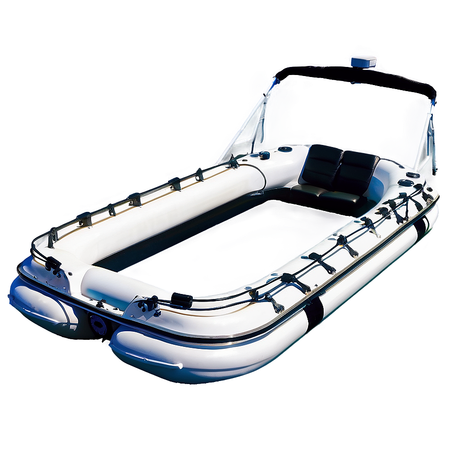 Electric Powered Pontoon Boat Png 51 PNG image