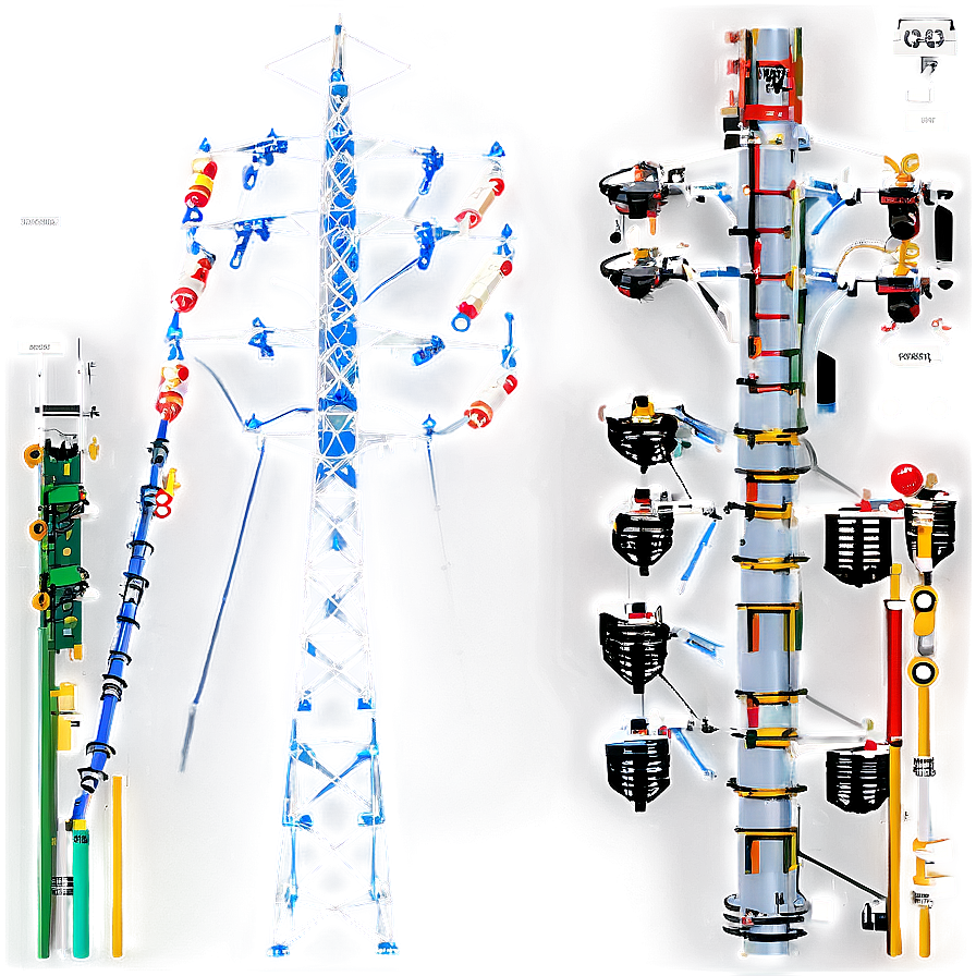 Electric Pylon Networks Png 38 PNG image