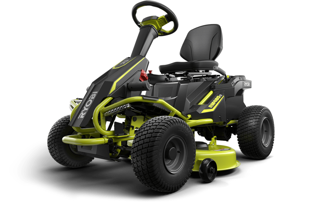 Electric Riding Lawn Mower PNG image