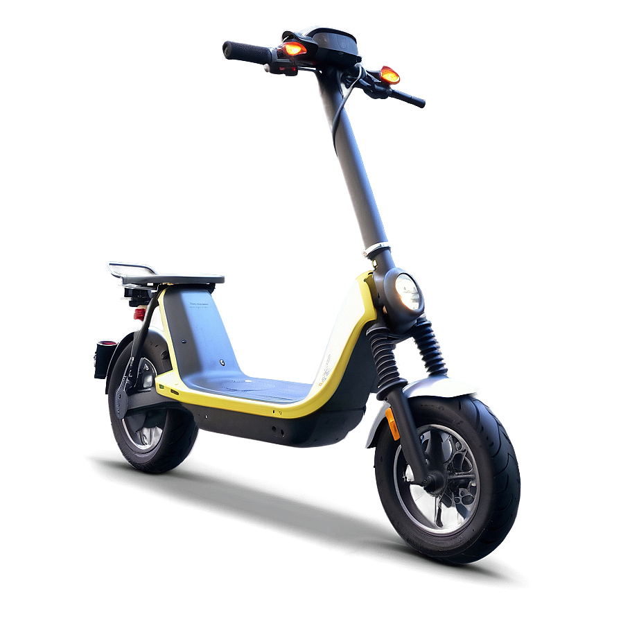 Electric Scooter On Road Png Ixm14 PNG image