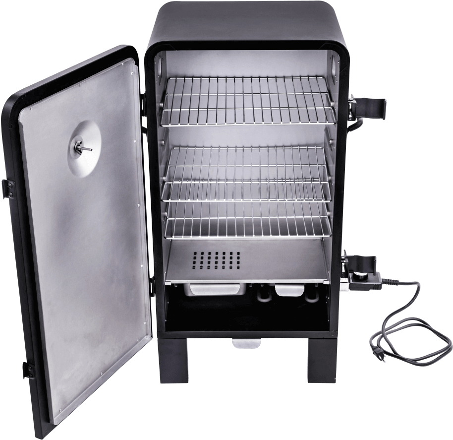 Electric Smoker Open Door PNG image