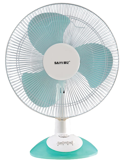 Electric Table Fan White Background PNG image