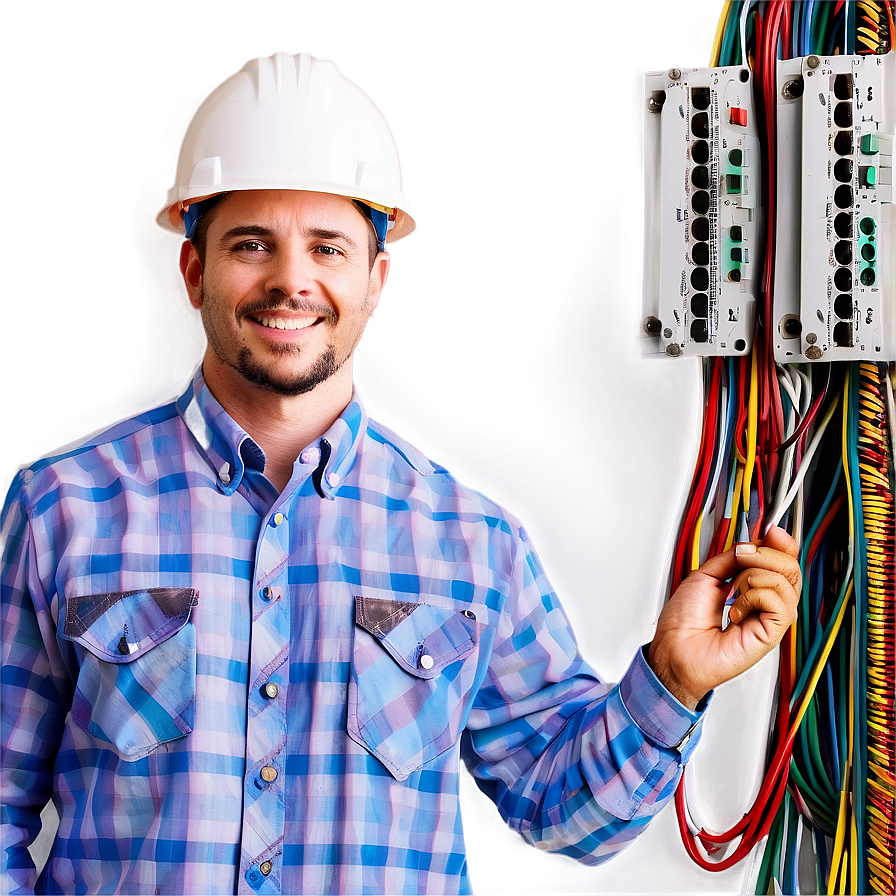 Electrician Job Site Png 06122024 PNG image