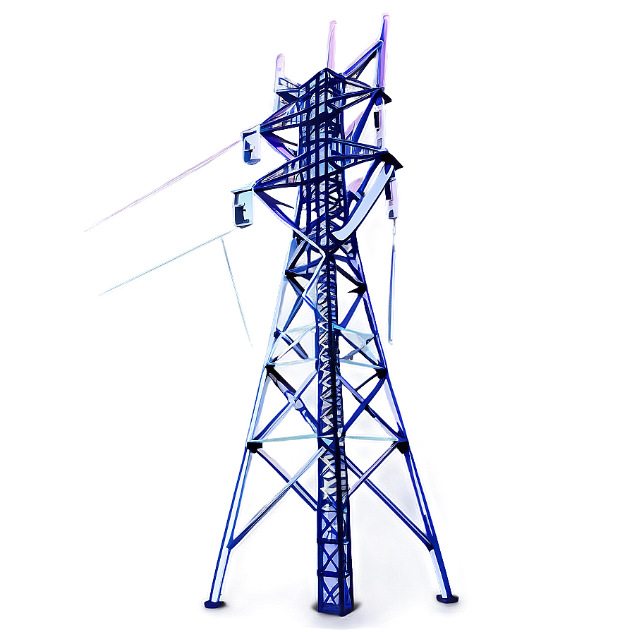 Electricity Transmission Tower Png Brf PNG image