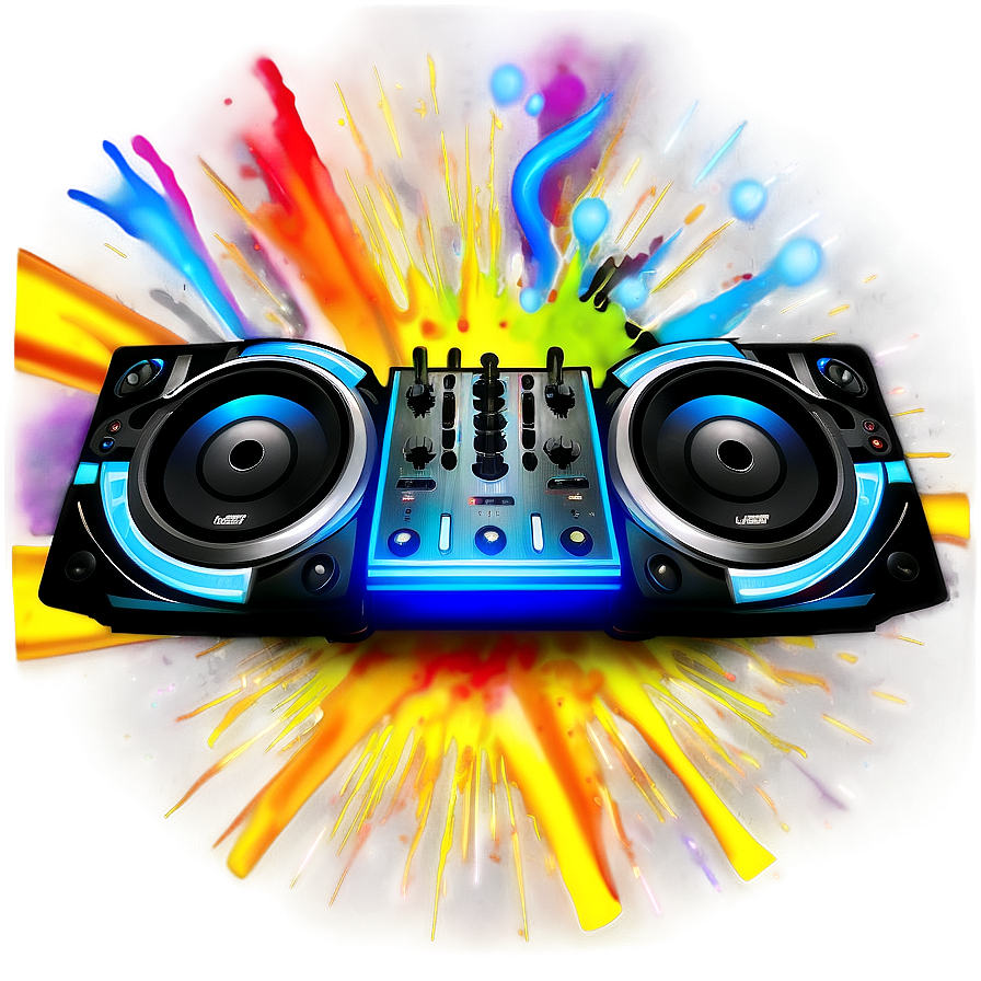 Electrifying Celebration Dj Booth Png 48 PNG image