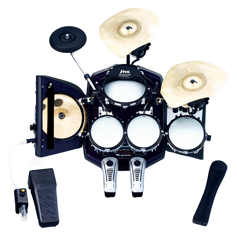Electronic Drum Kit Png Pjf75 PNG image