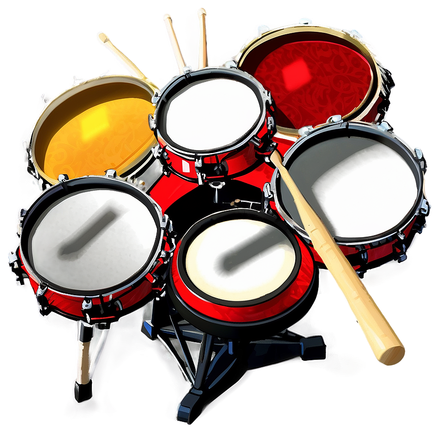 Electronic Drum Set Png 06212024 PNG image