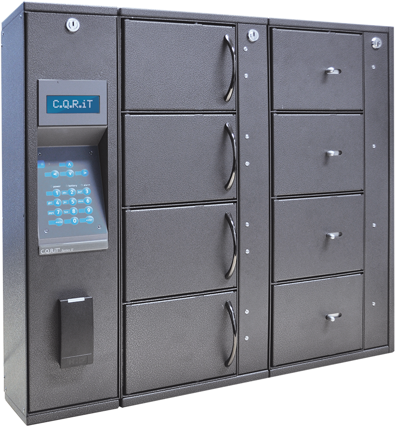 Electronic Locker System PNG image