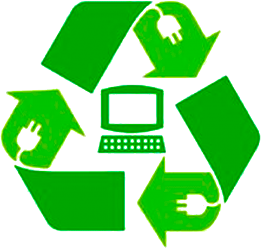 Electronic Recycling Symbol PNG image