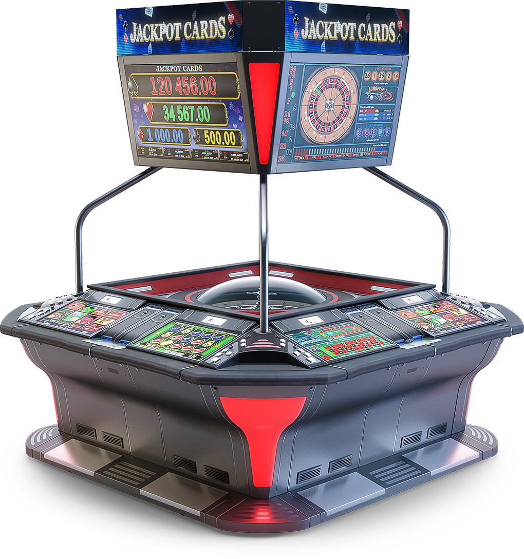 Electronic Roulette Table Jackpot Display PNG image