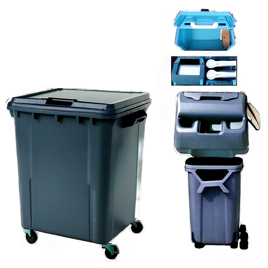 Electronic Trash Bin Snapshot Png 05252024 PNG image