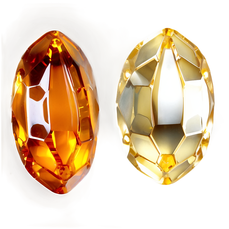 Elegant Amber Gem Png Rdv PNG image