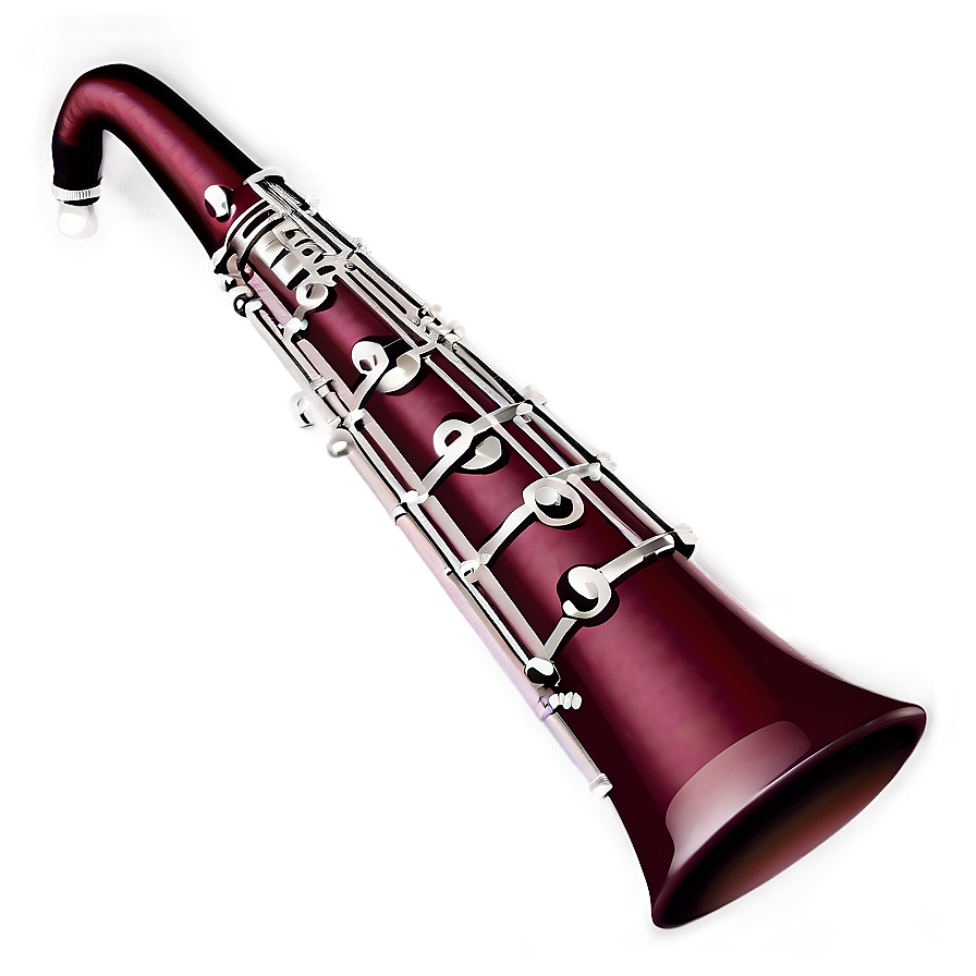 Elegant Bassoon Silhouette Png 56 PNG image