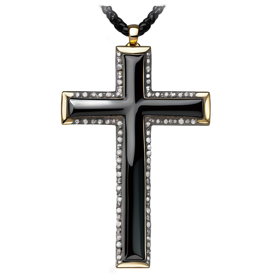Elegant Black Cross Png Iwy26 PNG image