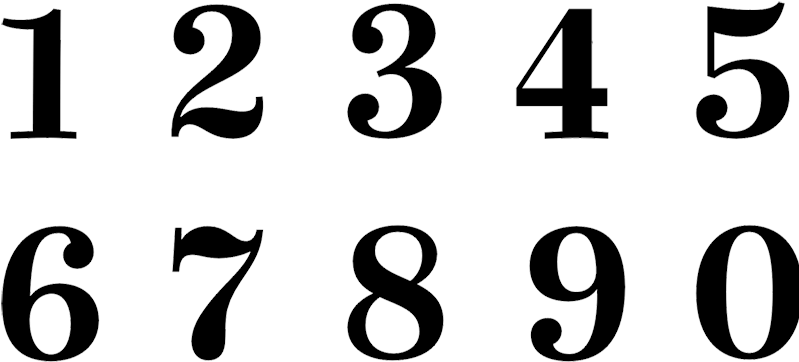 Numbers Png Images (100++)