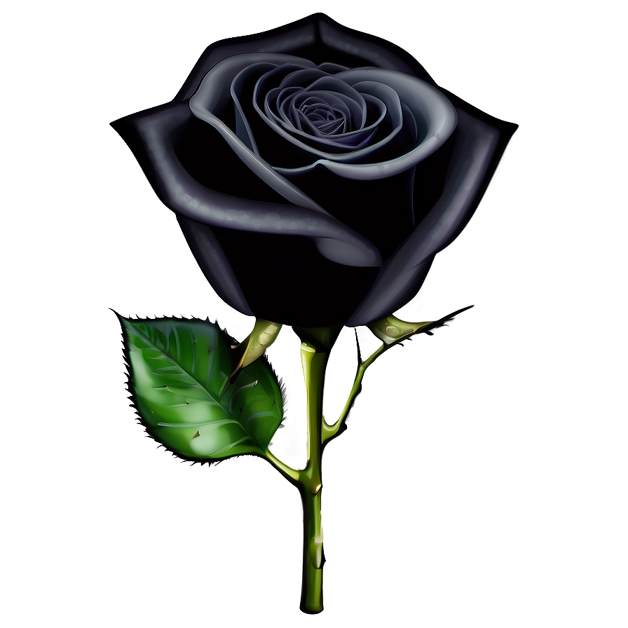 Elegant Black Roses Png 06212024 PNG image