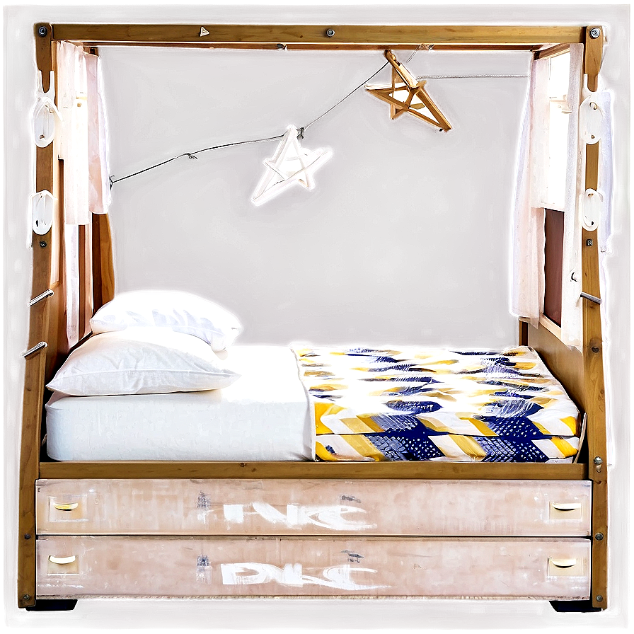 Elegant Bunk Bed Png 06132024 PNG image