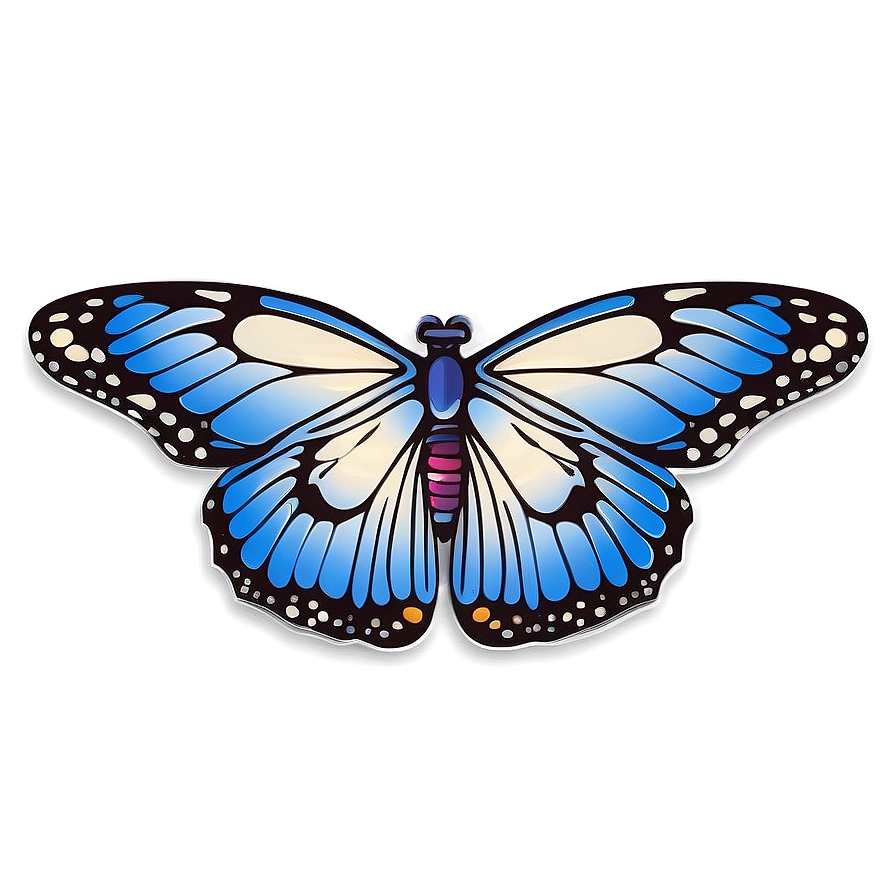 Elegant Butterfly Outline Png Ntq PNG image