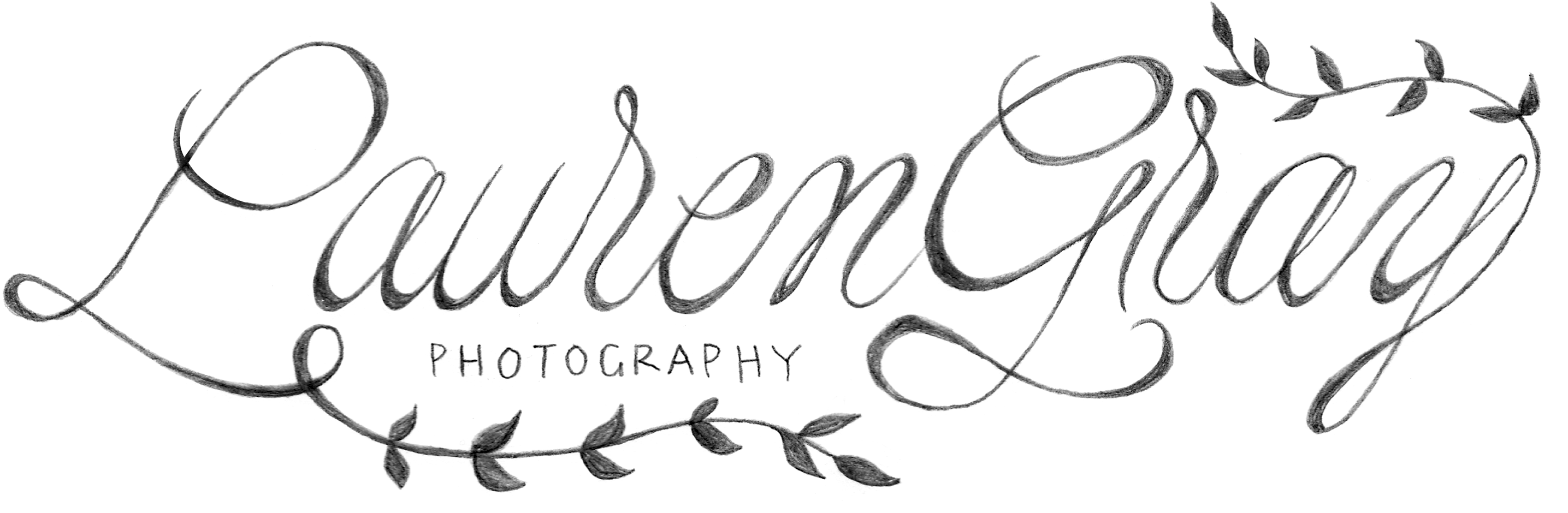 Elegant Calligraphy Photography Logo PNG image