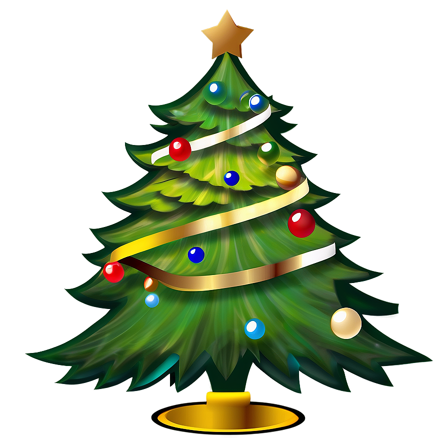 Elegant Christmas Tree Transparent Png 75 PNG image