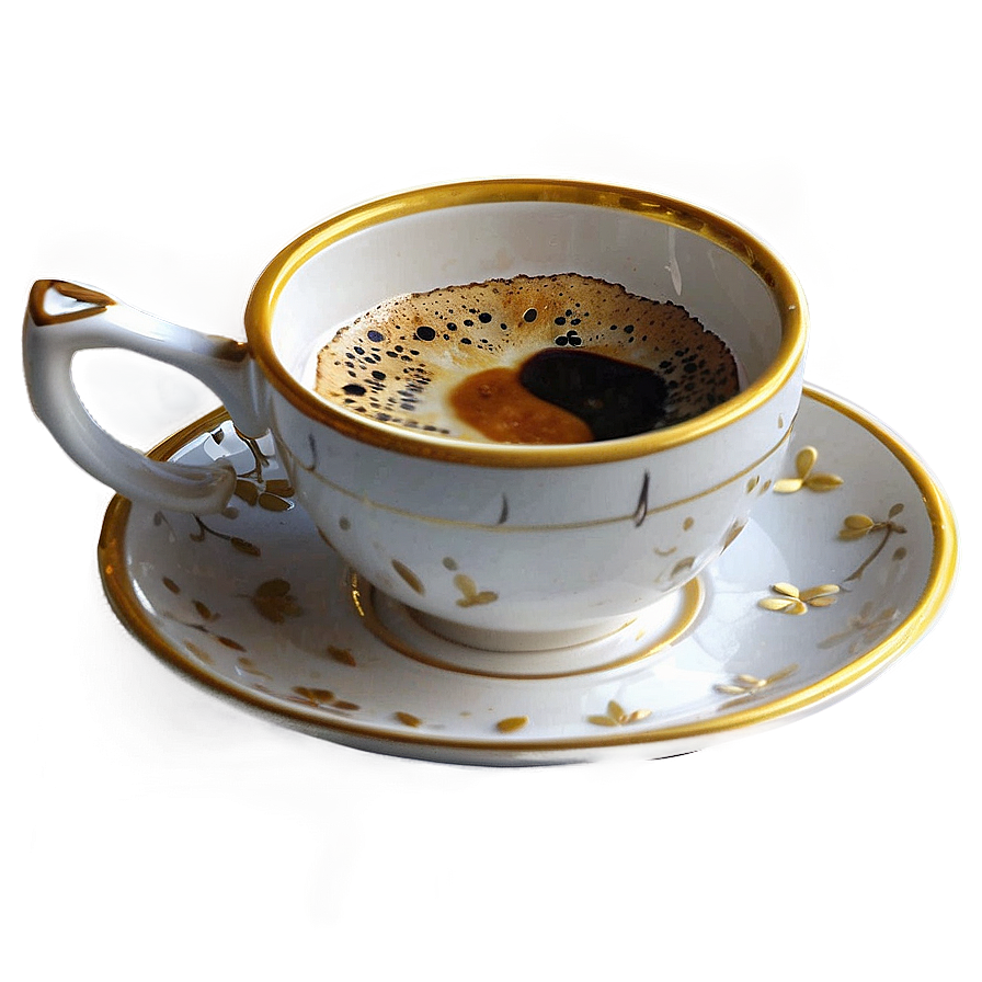 Elegant Coffee Cup Png Wkh PNG image