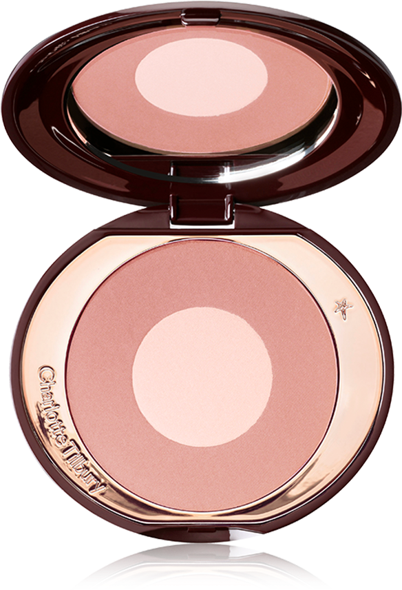 Elegant Compact Blush PNG image