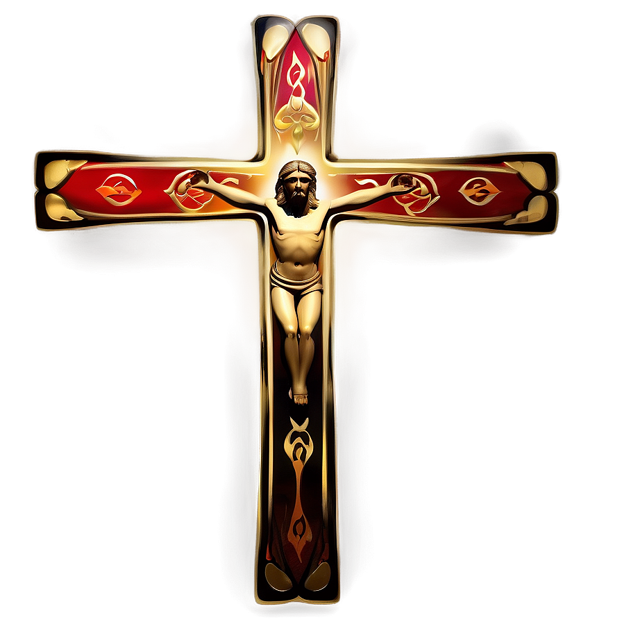 Elegant Cross Design Png 41 PNG image