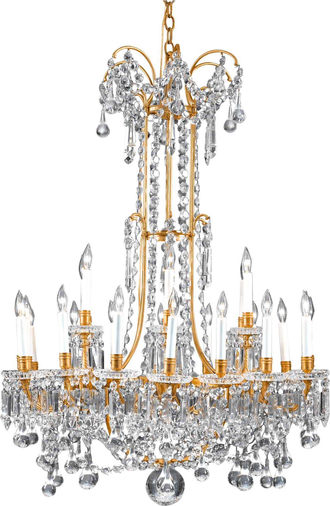 Elegant Crystal Chandelier.png PNG image