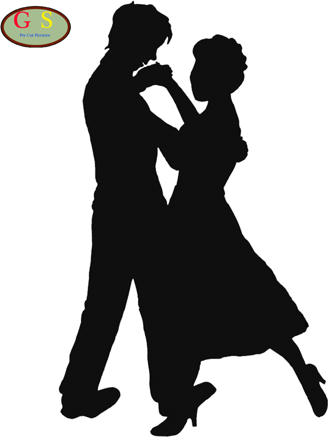 Elegant Dance Silhouette.png PNG image