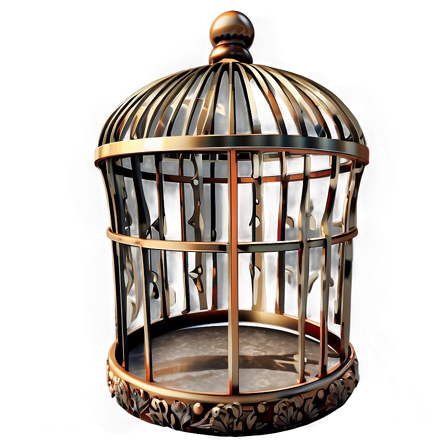 Elegant Decorative Cage Png Kak71 PNG image