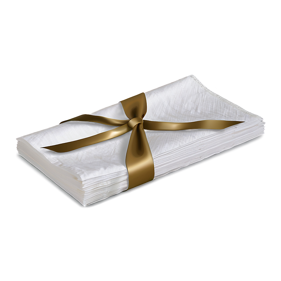 Elegant Dinner Napkins Tissue Png Rmh43 PNG image