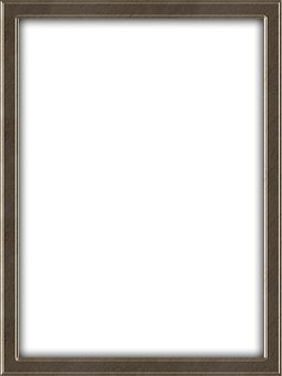 Elegant Empty Frame PNG image