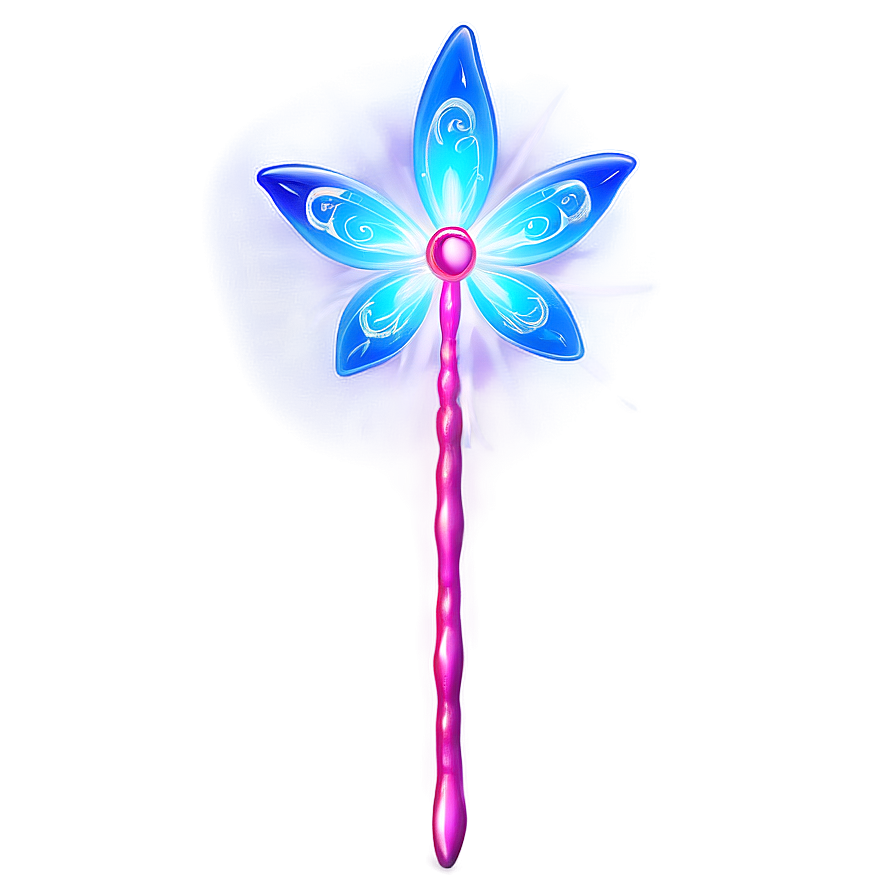 Elegant Fairy Wand Png 06292024 PNG image