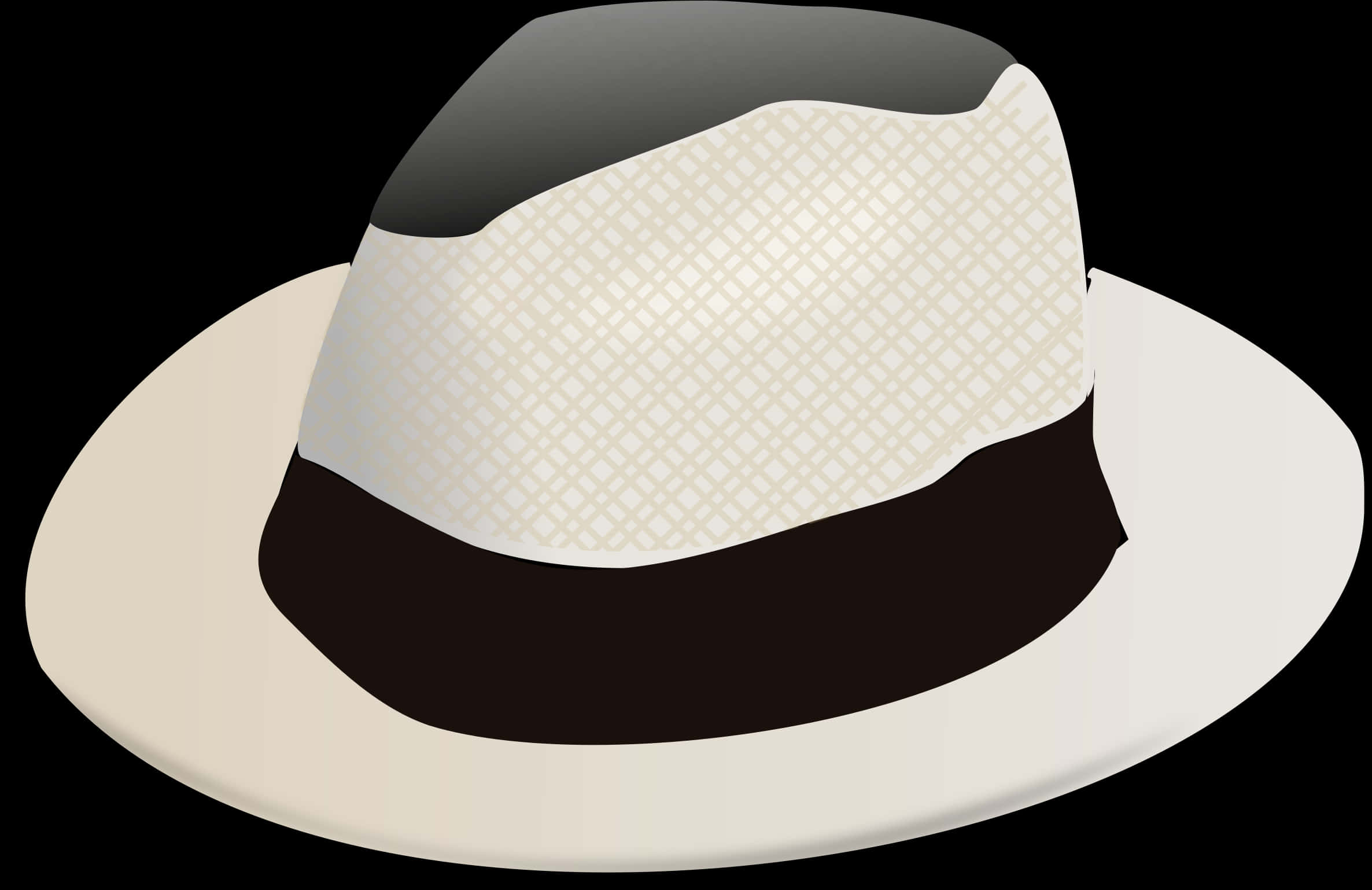 Elegant Fedora Hat PNG image