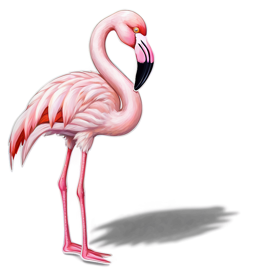 Elegant Flamingo Png 05062024 PNG image