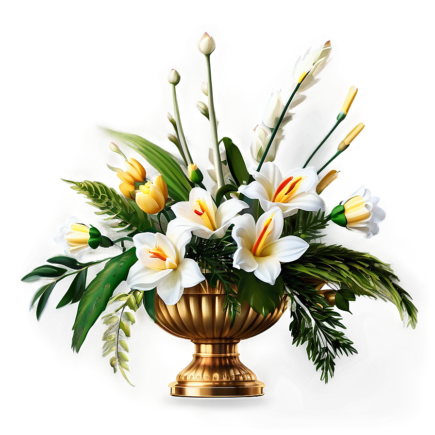 Elegant Floral Arrangement Png Woj PNG image
