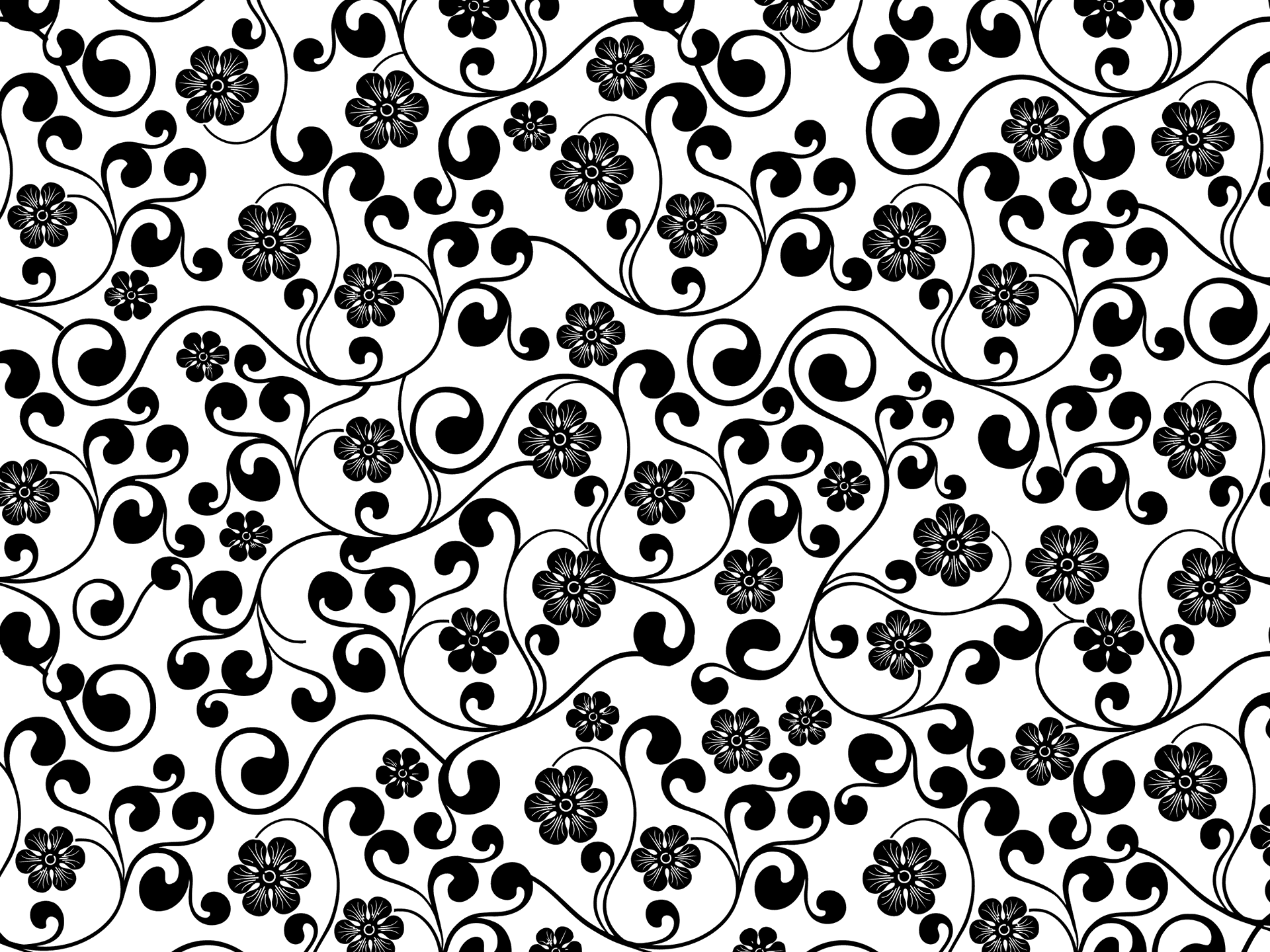 Elegant Floral Pattern Background PNG image