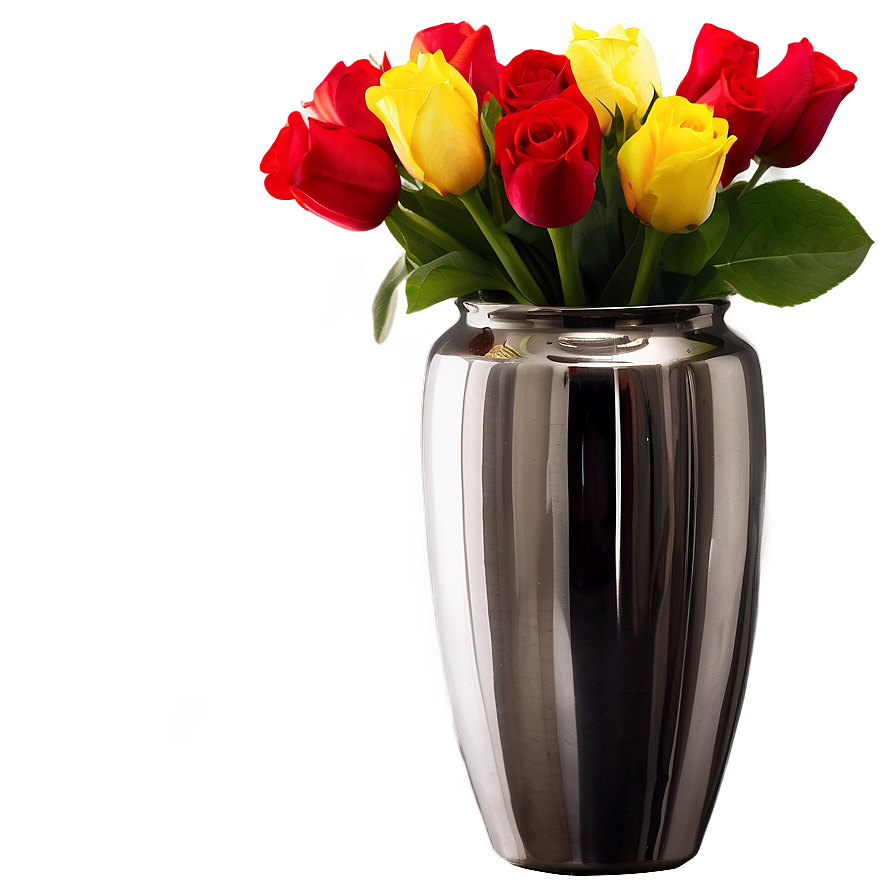 Elegant Flower Vase Png Qqo PNG image