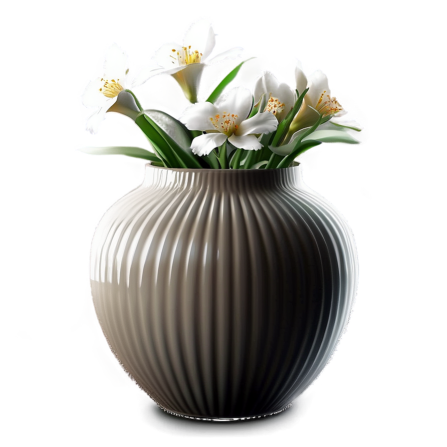 Elegant Flower Vase Png Uqg PNG image